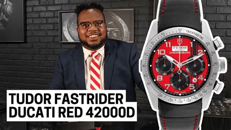 Tudor Fastrider Ducati Chronograph: Red Hot and Racing Ready 